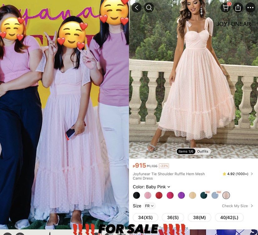 Shein Long Dress Women s Fashion Dresses Sets Dresses on Carousell