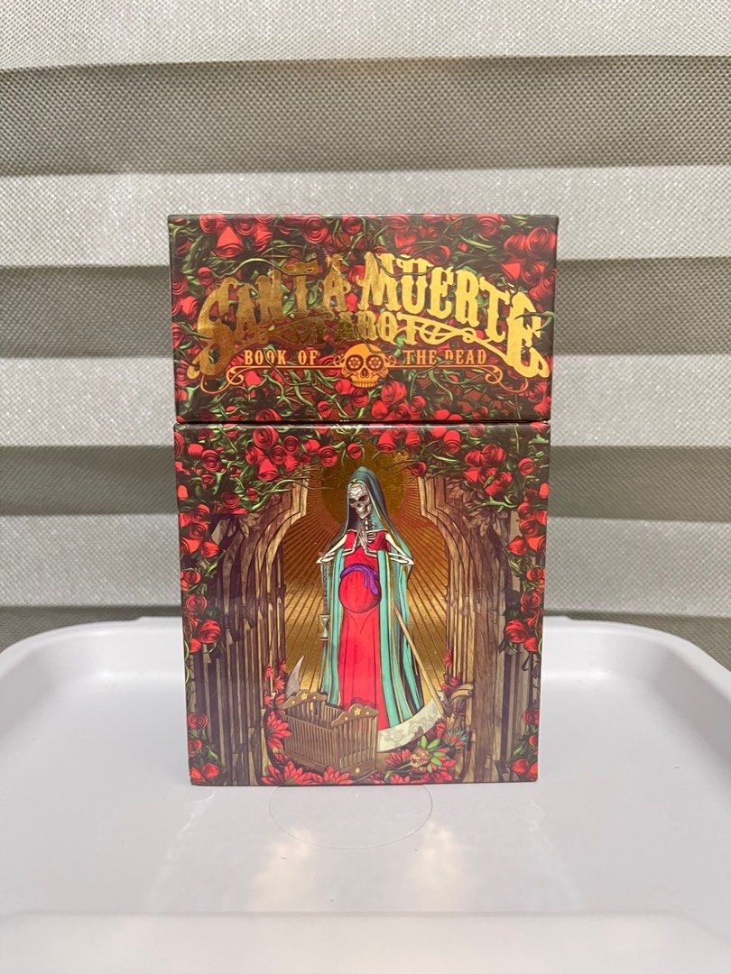 Tarot Decks (Category: Vintage Collectibles) located in Pasig City. Submitted by kpm2012 (Listing ID 1312032234, Image 1). Description: Various tarot decks, all original: Santa Muerte tarot deck: 800 Santa Muerte oracle cards: 800 Tarotorial: SOLD Apprentice tarot deck (well used): SOLD Take all for 2500!.