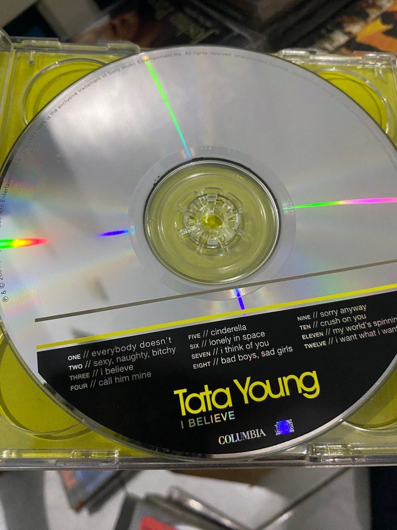 Tata Young CD - I Believe (Category: CDs & DVDs) located in Makati City. Submitted by _skull_ (Listing ID 1312021318, Image 2). Description: I Believe - Tata Young Album plus bonus VCD .