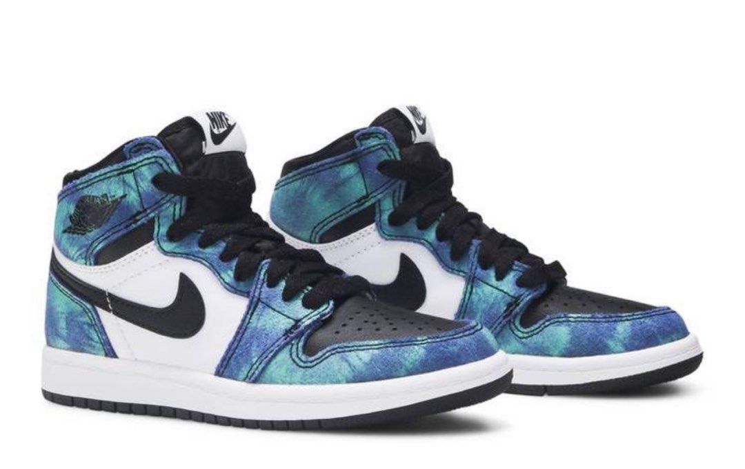 Jordan blue tie dye on sale