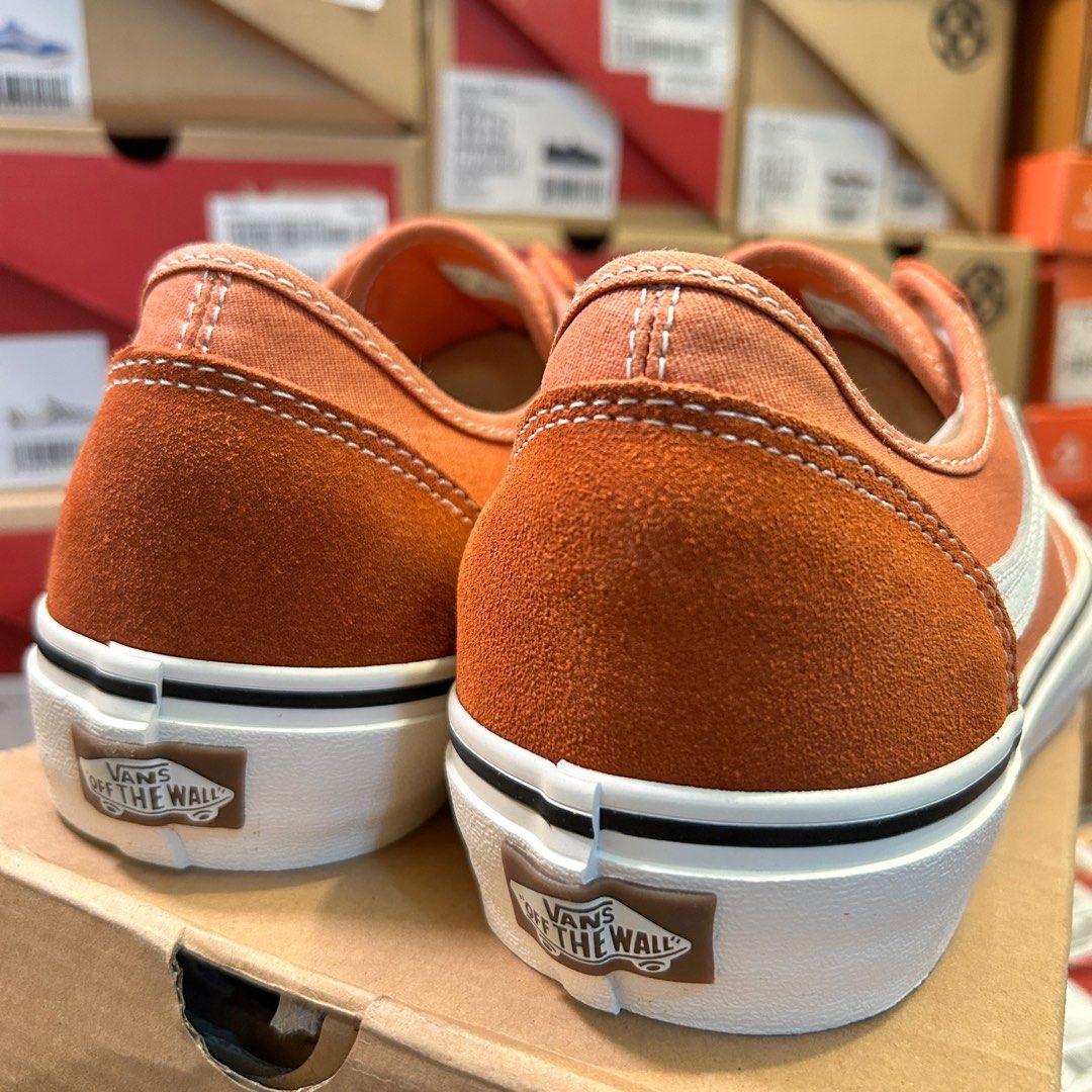 VANS STYLE 136 DECON VR3 SF BURNT OCHRE Men s Fashion Footwear Sneakers on Carousell