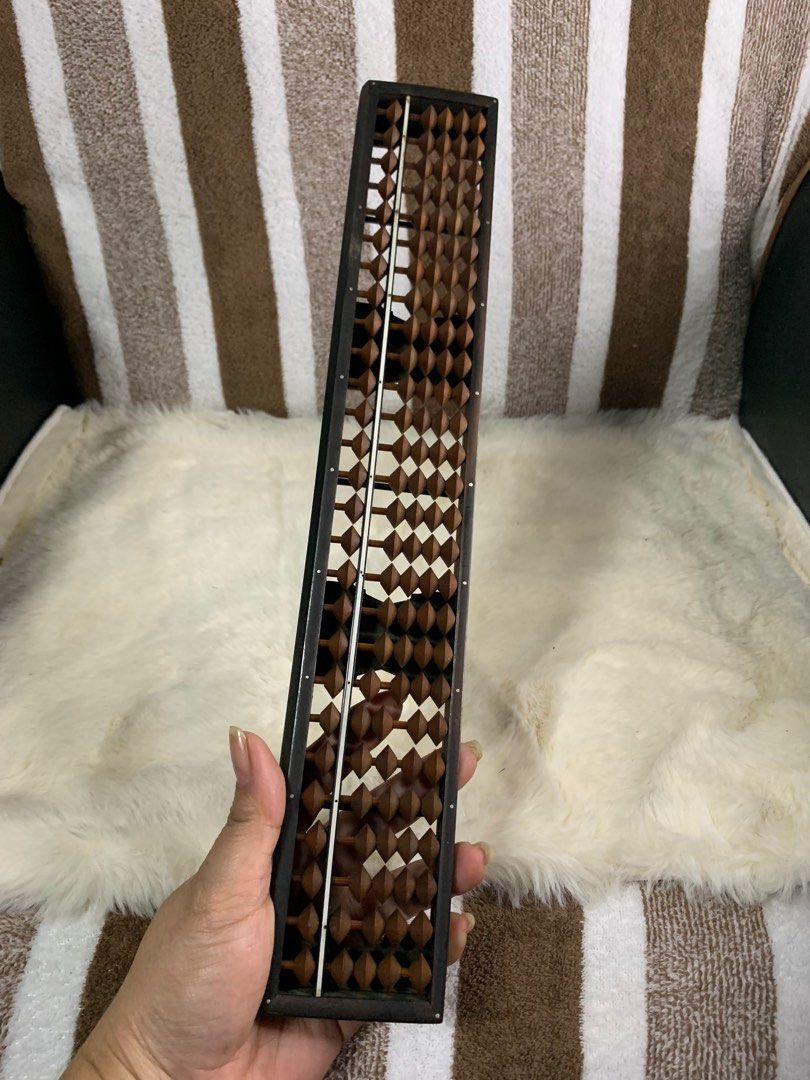Vintage japan long abacus (Category: Vintage Collectibles) located in Cabanatuan. Submitted by mjluxxejapan (Listing ID 1312051444, Image 1). Description: NO LP PLS .approx 15” long .excellent cond.rare vintage collectible .