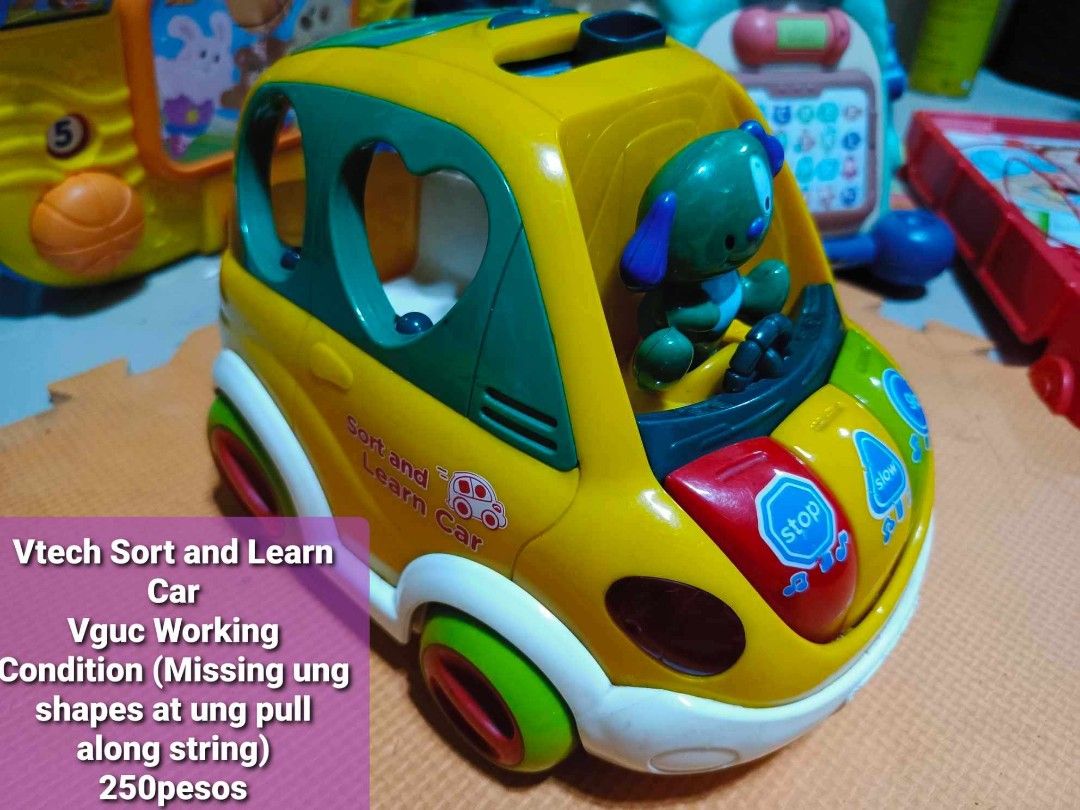 Vtech Sort And Learn Car (Category: Educational & Learning Toys) located in Quezon City. Submitted by joycecayab07433 (Listing ID 1312091722, Image 1). Description: Details are already on the picture 📍📍Litex, Quezon City Pm me if interested.