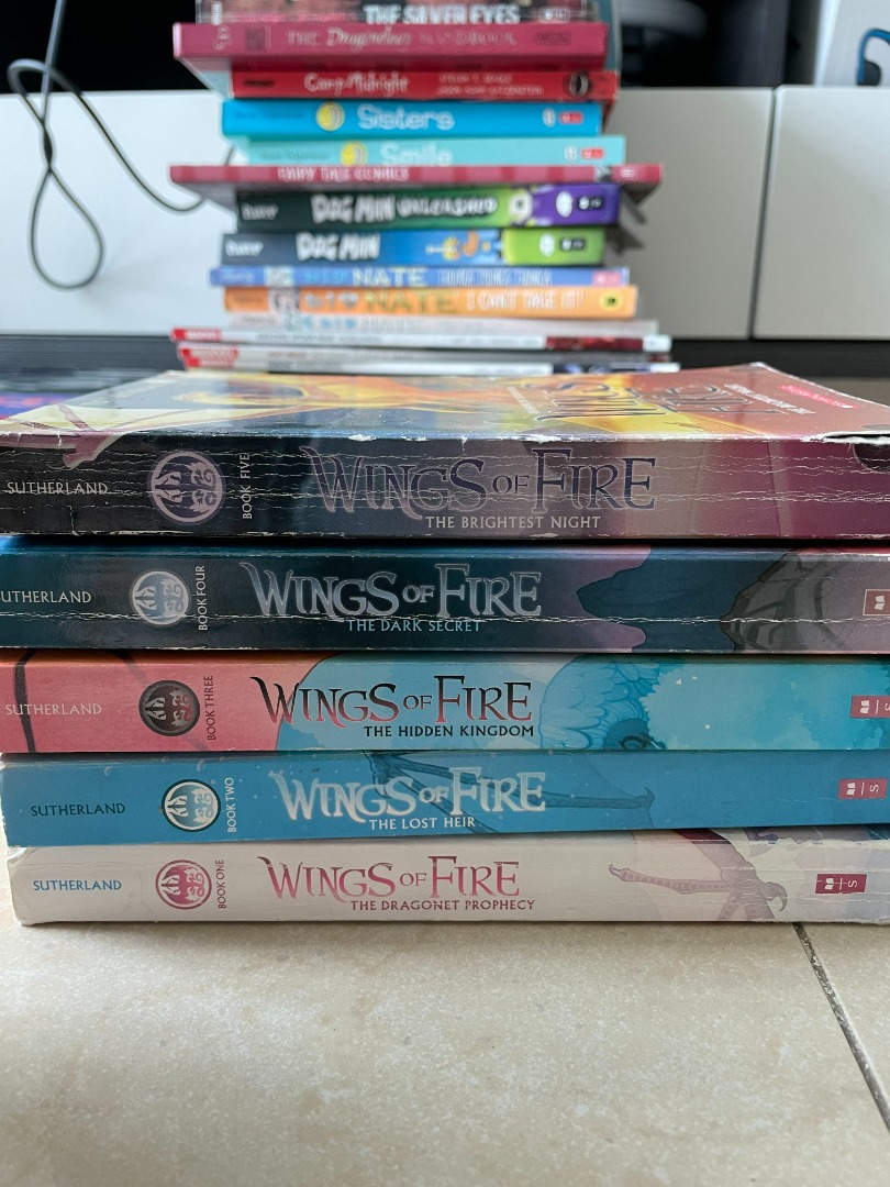 Wings of Fire Book 1 to 13, the Comics from Book 1 to 3 and the ...