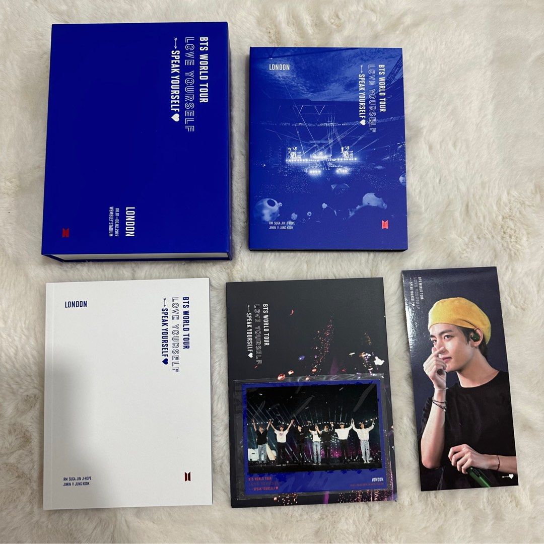 BTS LONDON DVD BTS World Tour Love Yourself London DVD Full Set
