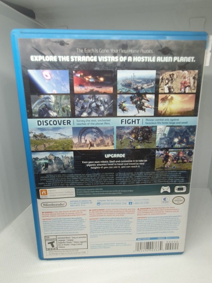 Xenoblade Chronicles X (Nintendo Wii U) (Category: Nintendo) located in Quezon City. Submitted by itemsforadoption (Listing ID 1311974535, Image 2). Description: Rfs: Its 2024! Happy New Year! Hoping you have a good year ahead of you! If you have questions feel free to send a message. Though I'll most likely be able to reply from 10am to 8pm. Please be patient and understanding. Decluttering games and items that I've picked up or for friends and 