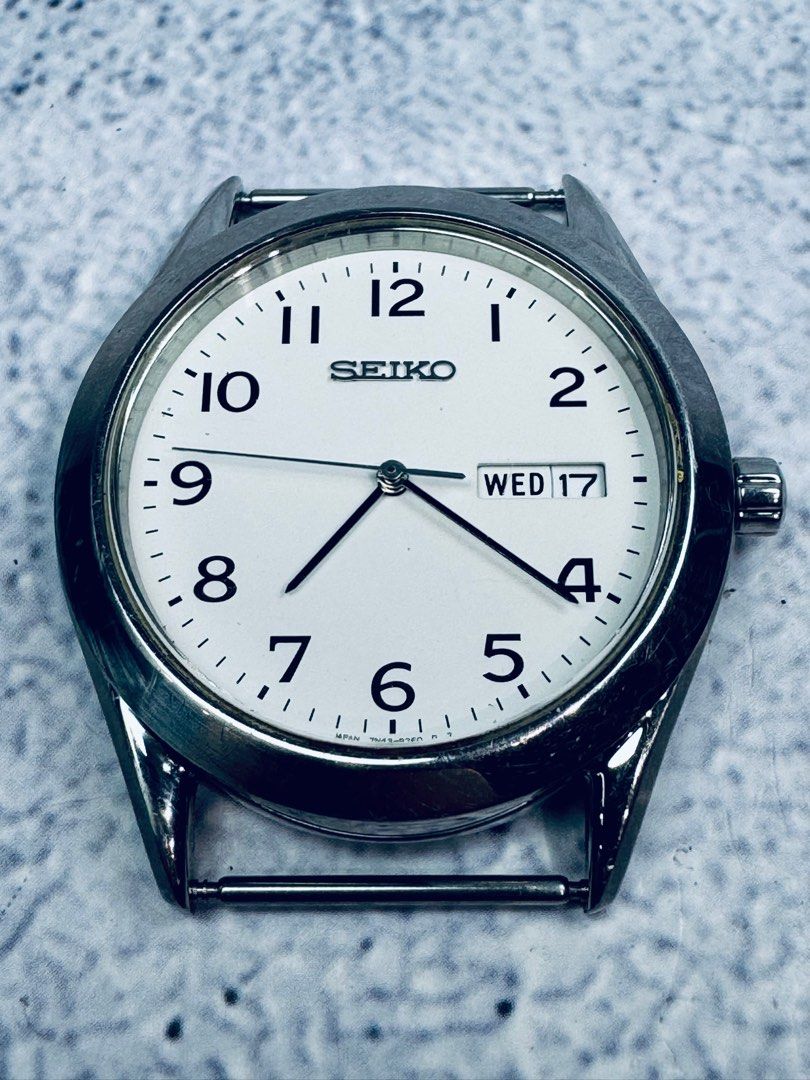 SEIKO 7N43-9080 腕時計メンズ 2015年製 ファッション SEIKO クォーツ