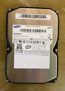 3.5" 250G SATA Hard Drive