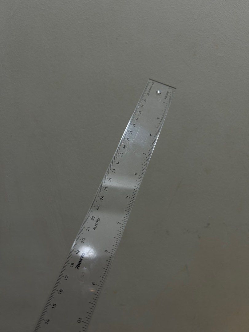 Acrylic T Square, T ruler, 40cm (Aristo), Hobbies & Toys, Stationery ...