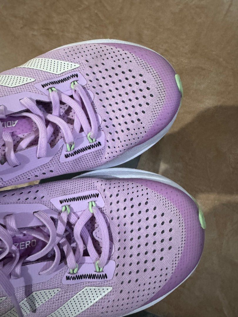 Adidas Adizero SL W (Category: Sneakers) located in Quezon City. Submitted by mmmcat (Listing ID 1315369628, Image 3). Description: Adidas Adizero SL W Running shoes Fits US7 to US7.5 Used less than five times for walking Retails for 6,500.