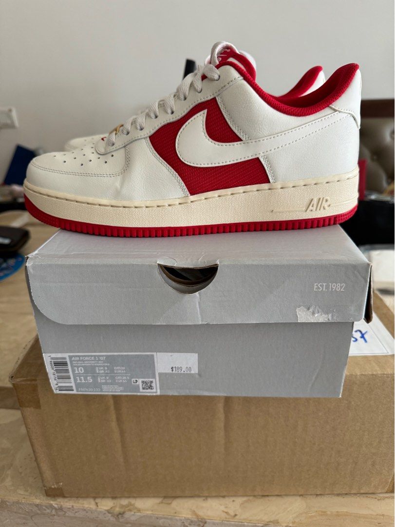 air force 1 light sail red