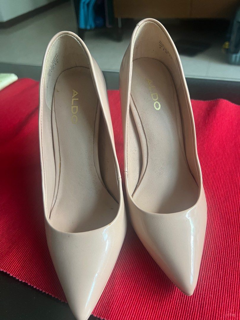 Aldo nude high heels shop