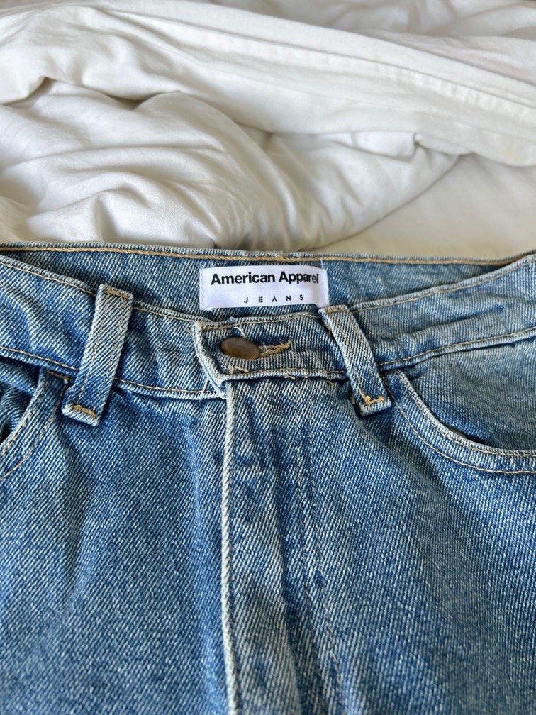 American apparel mom jeans Women s Fashion Bottoms Jeans Leggings on Carousell