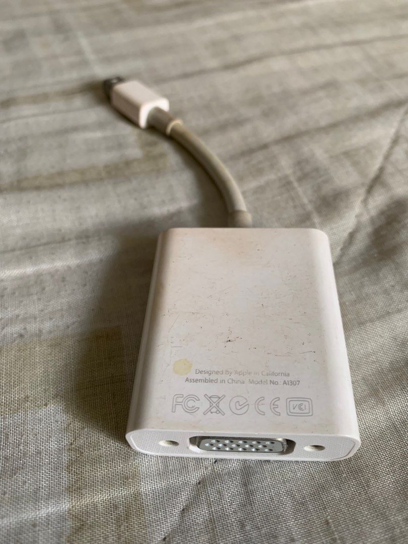 Apple Mini DisplayPort to VGA Adapter (Category: Cables & Adaptors) located in Pasig City. Submitted by jay151515 (Listing ID 1315348425, Image 1). Description: P 250 Apple Mini DisplayPort to VGA Adapter Meet ups : Weekdays - Capitol Commons/ Estancia / Ortigas Area White Plains/ Arton Strip / Eastwood Area/ Tiendesitas/ BGC (Mondays) Weekends & Weekdays SM Marikina, SM Masinag, Q Plaza, Ayala Mall Feliz, Robinsons Metroeast, Eastwood area, Sta 