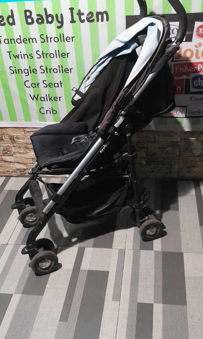 Aprica stick (Category: Strollers) located in Caloocan City. Submitted by Unicoijo02 (Listing ID 1315304298, Image 3). Description: branded stroller po ba ang hanap? baka eto po hanap nyo. open for pick up or shipping.