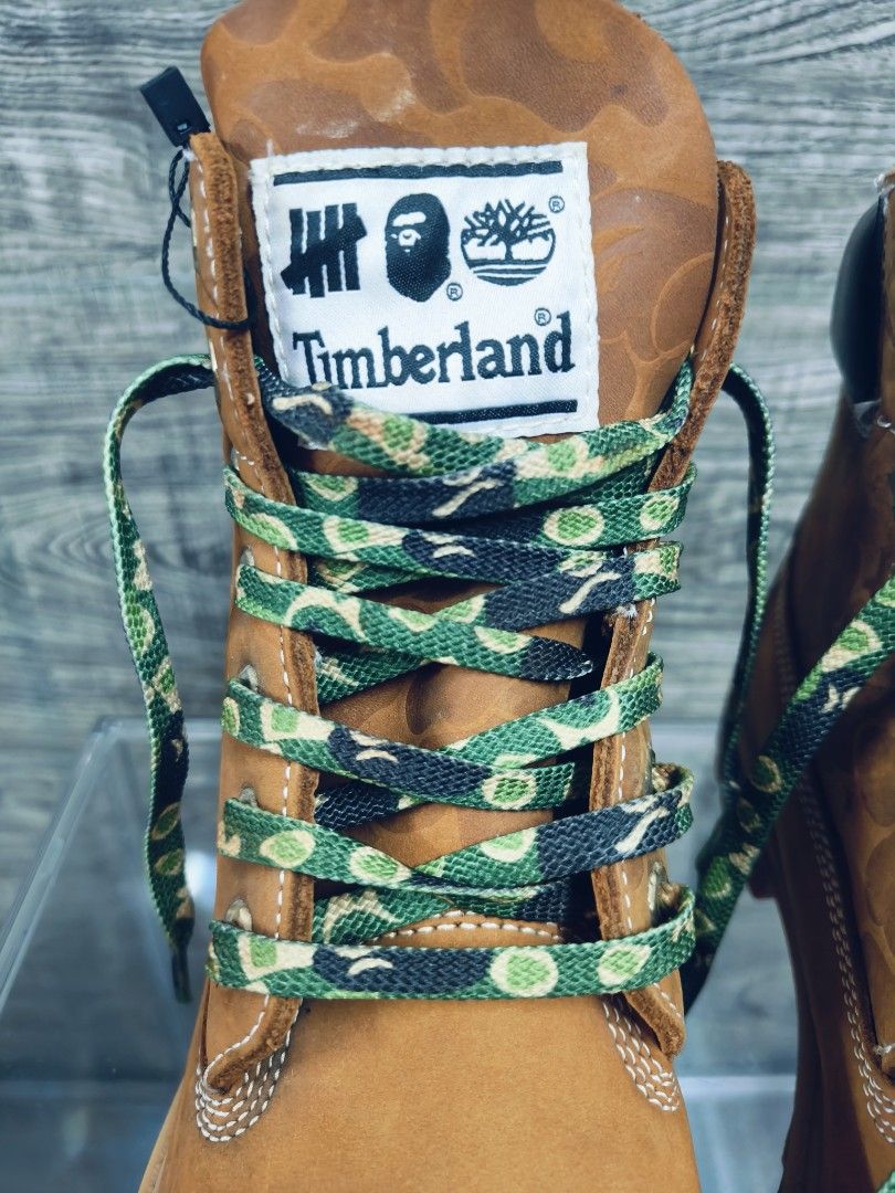 Bathing Ape X Undefeated X Timberland