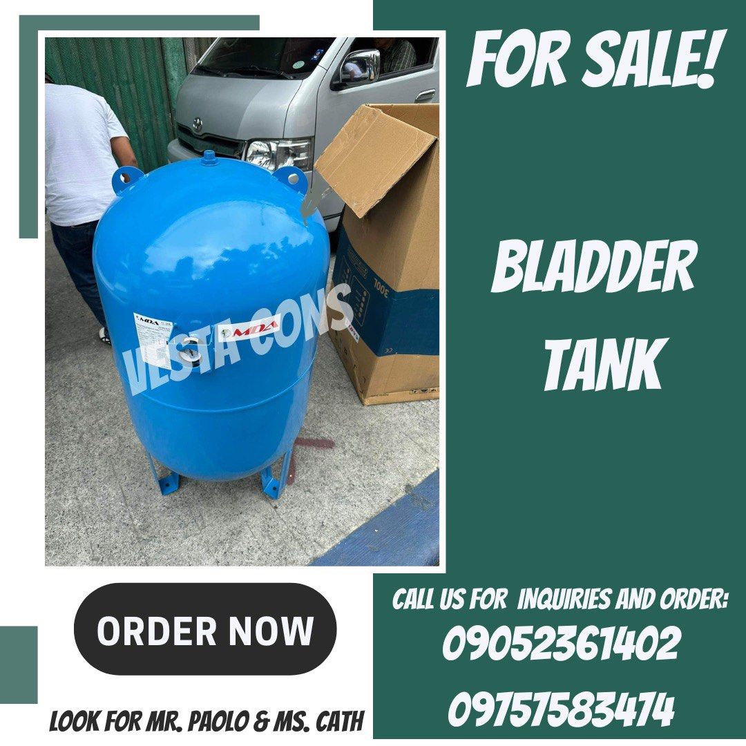 Bladder Tank (Category: Industrial Equipment) located in Manila. Submitted by cathvesta_sales (Listing ID 1315310703, Image 1). Description: .