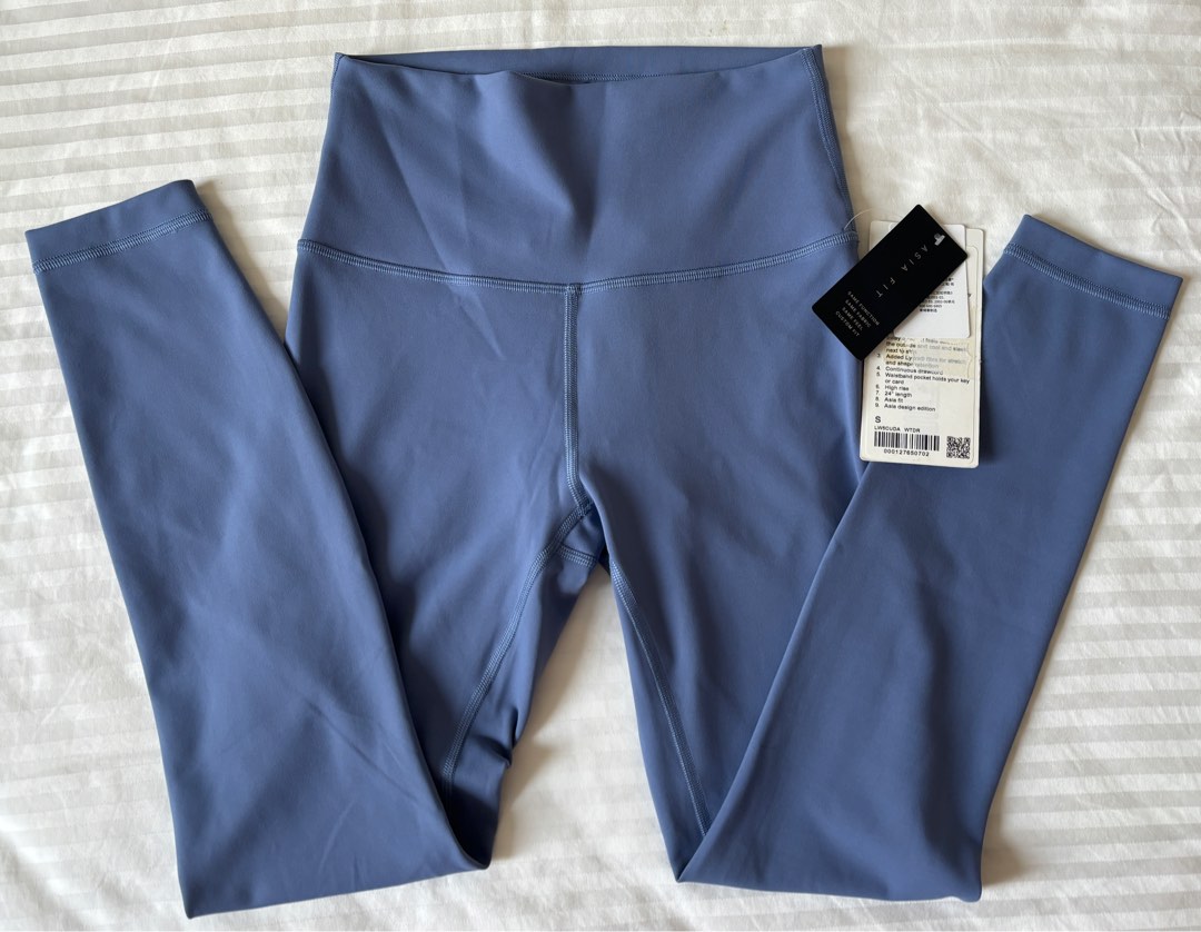 BNWT Lululemon S Wunder Train 24 Asia Fit Women s Fashion Activewear on Carousell
