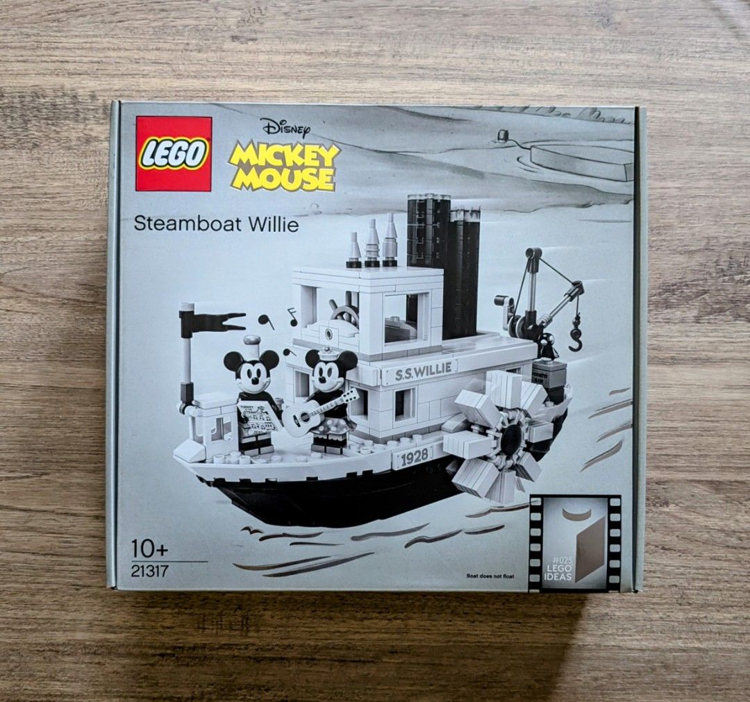 Botero Willie Barco De Mickey Mouse Lego El Botero Willie 21317