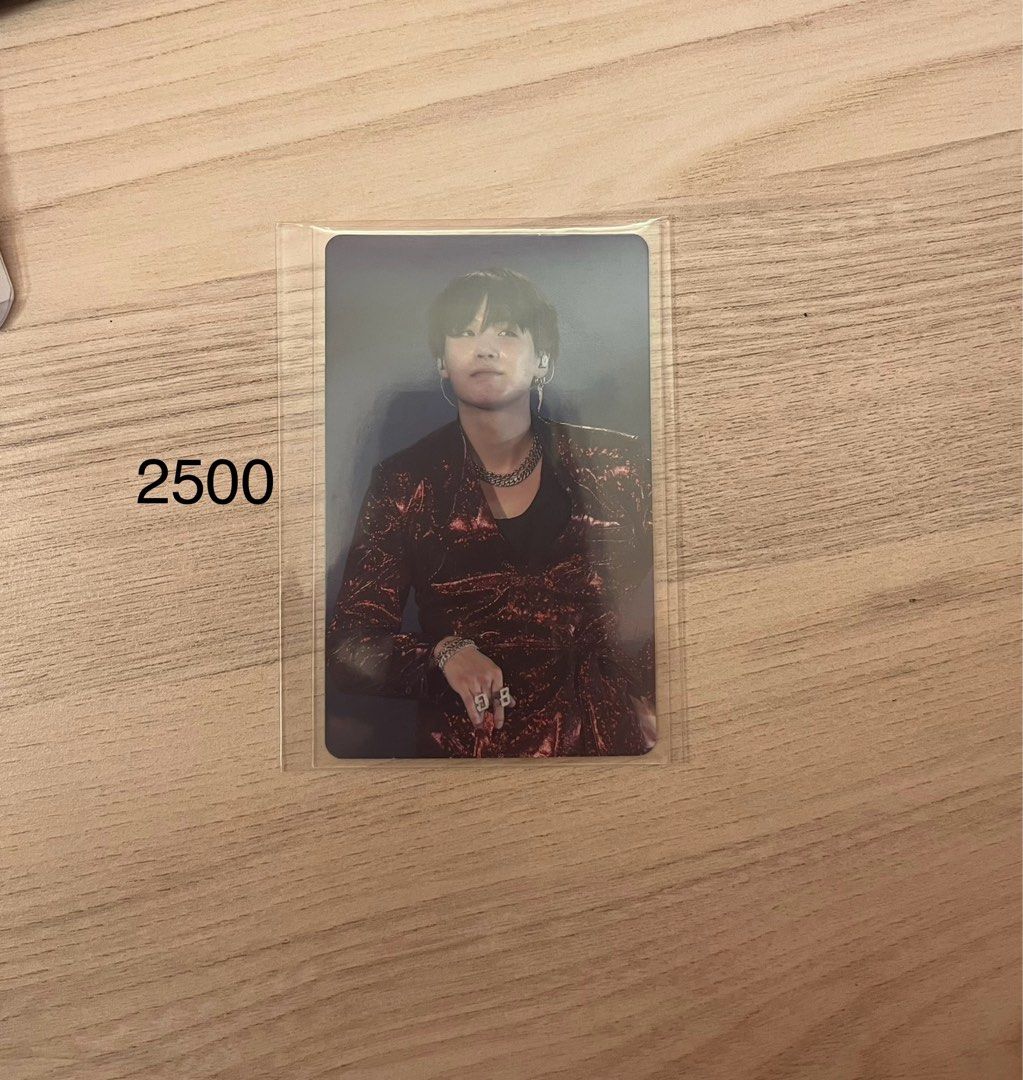 Bts yoongi suga seesaw love yourself new york photocard, Hobbies