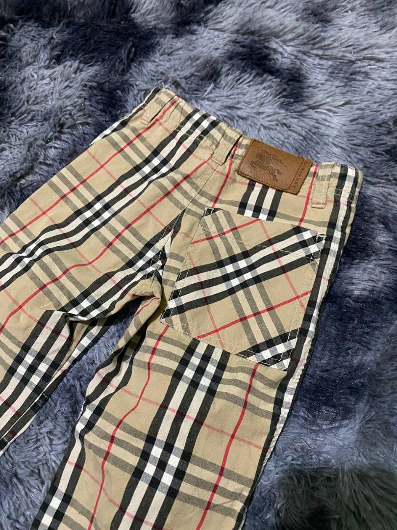 Burberry plaid pants store