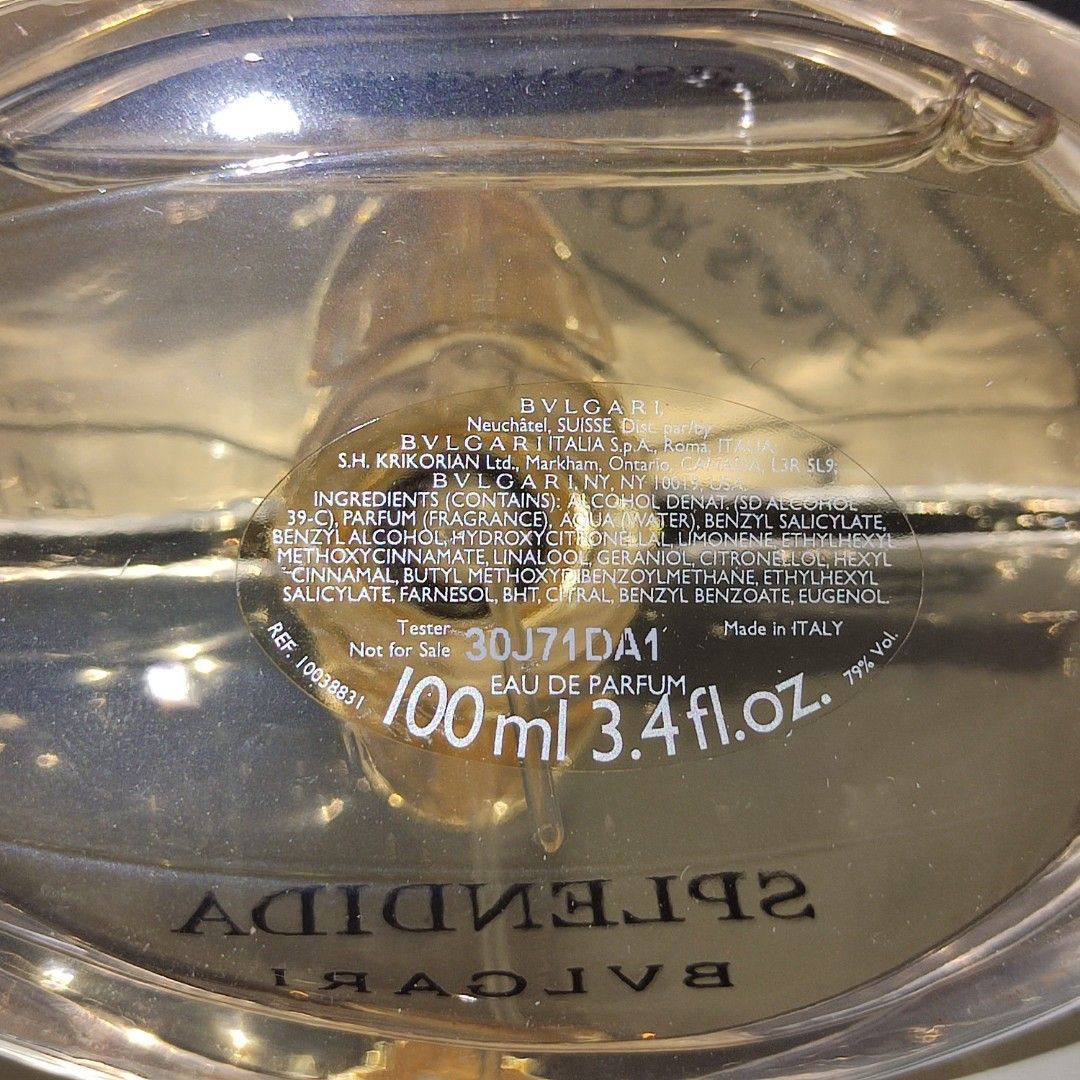 Bvlgari Splendida Rose Rose EDP 100ml tester perfume Carousell