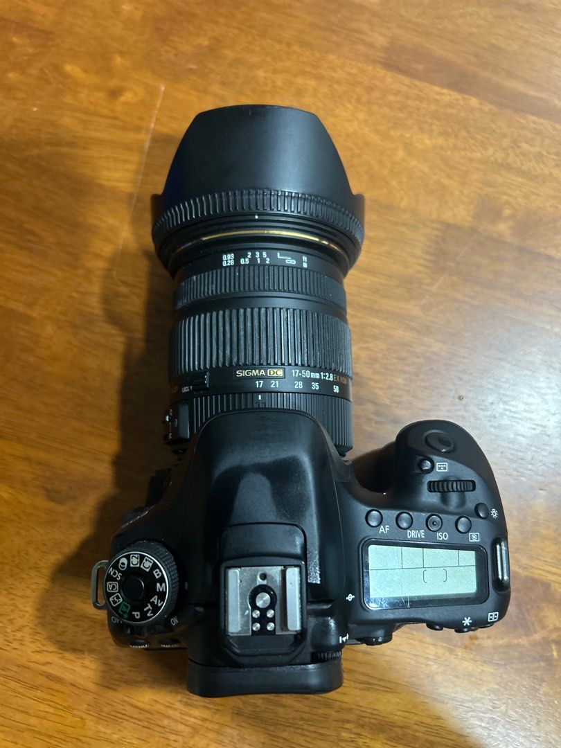 CANON 80D + SIGMA 17-50 f2.8 full box set, Photography, Cameras on  