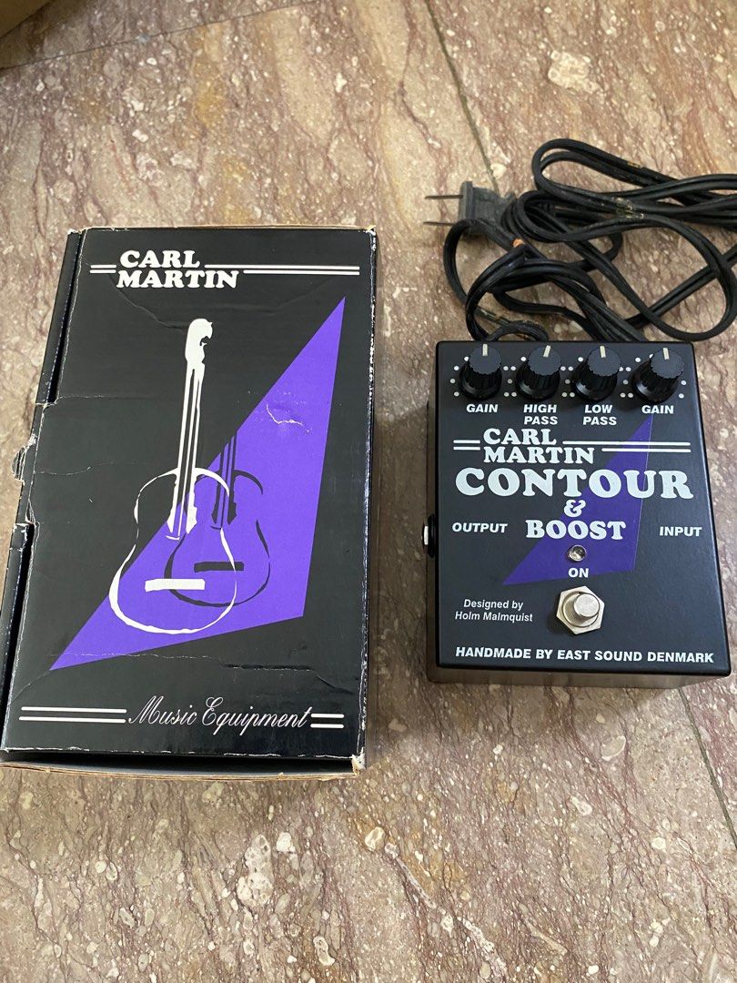 Carl Martin Contour and Boost pedal, Hobbies & Toys, Music & Media ...