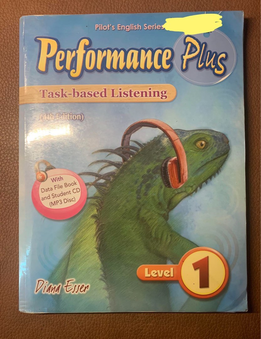 配CD同datafile Performance Plus Task-based Listening Level 1, 興趣及遊戲, 書本 ...