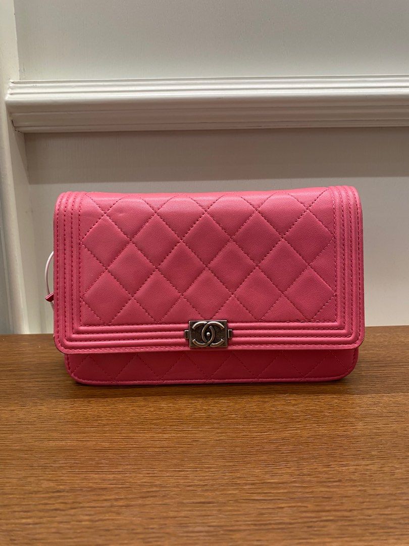 Chanel boy pink 2018 cheap