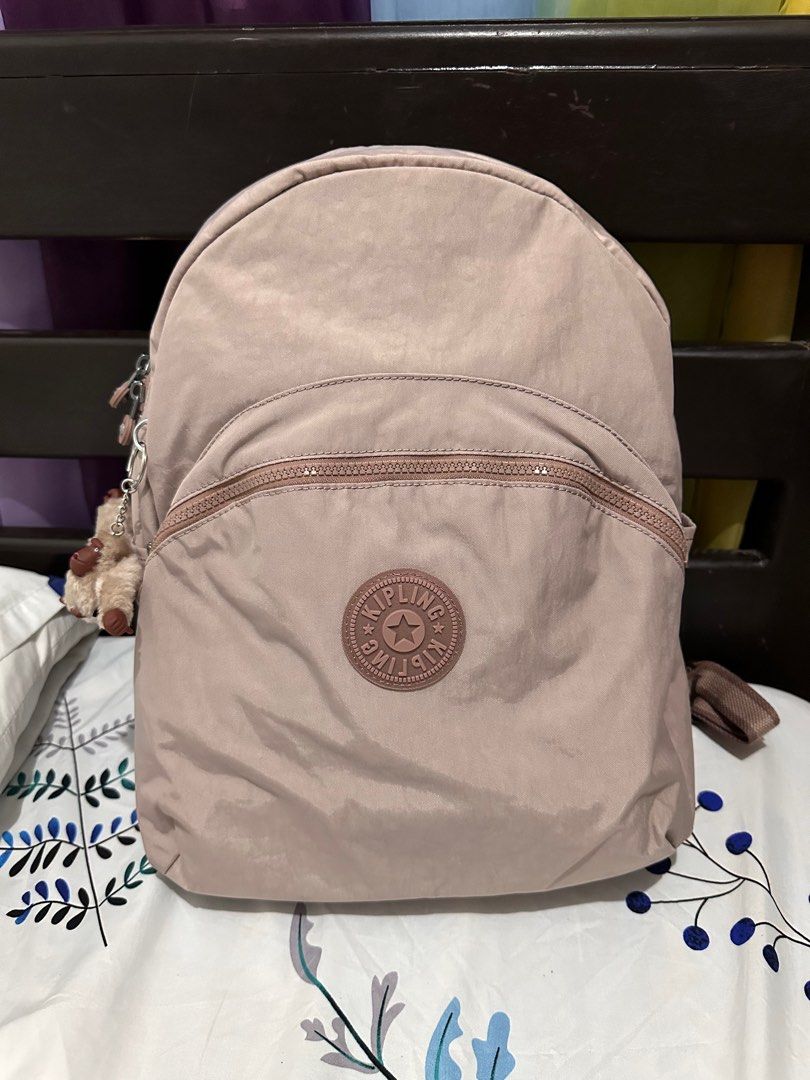 Chantria Large Backpack (Category: Backpacks) located in Naguilian. Submitted by mariveld (Listing ID 1315340219, Image 1). Description: Brand New and Original Kipling Chantria L Backpack Dusty Taupe.