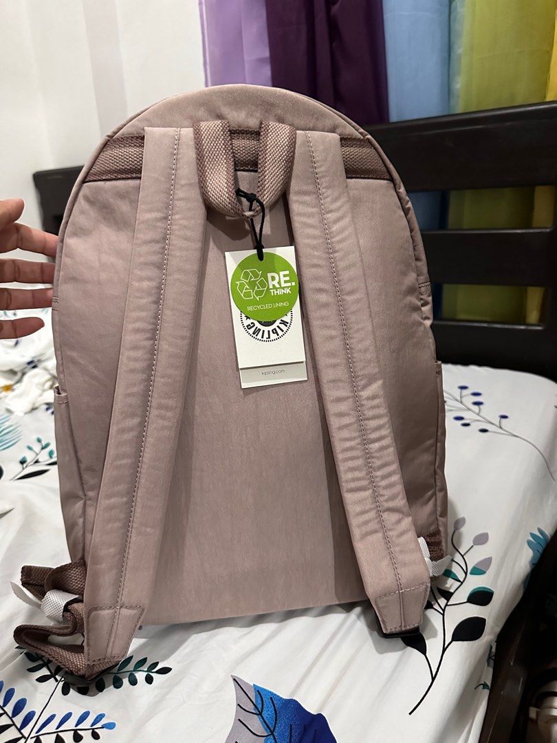 Chantria Large Backpack (Category: Backpacks) located in Naguilian. Submitted by mariveld (Listing ID 1315340219, Image 2). Description: Brand New and Original Kipling Chantria L Backpack Dusty Taupe.