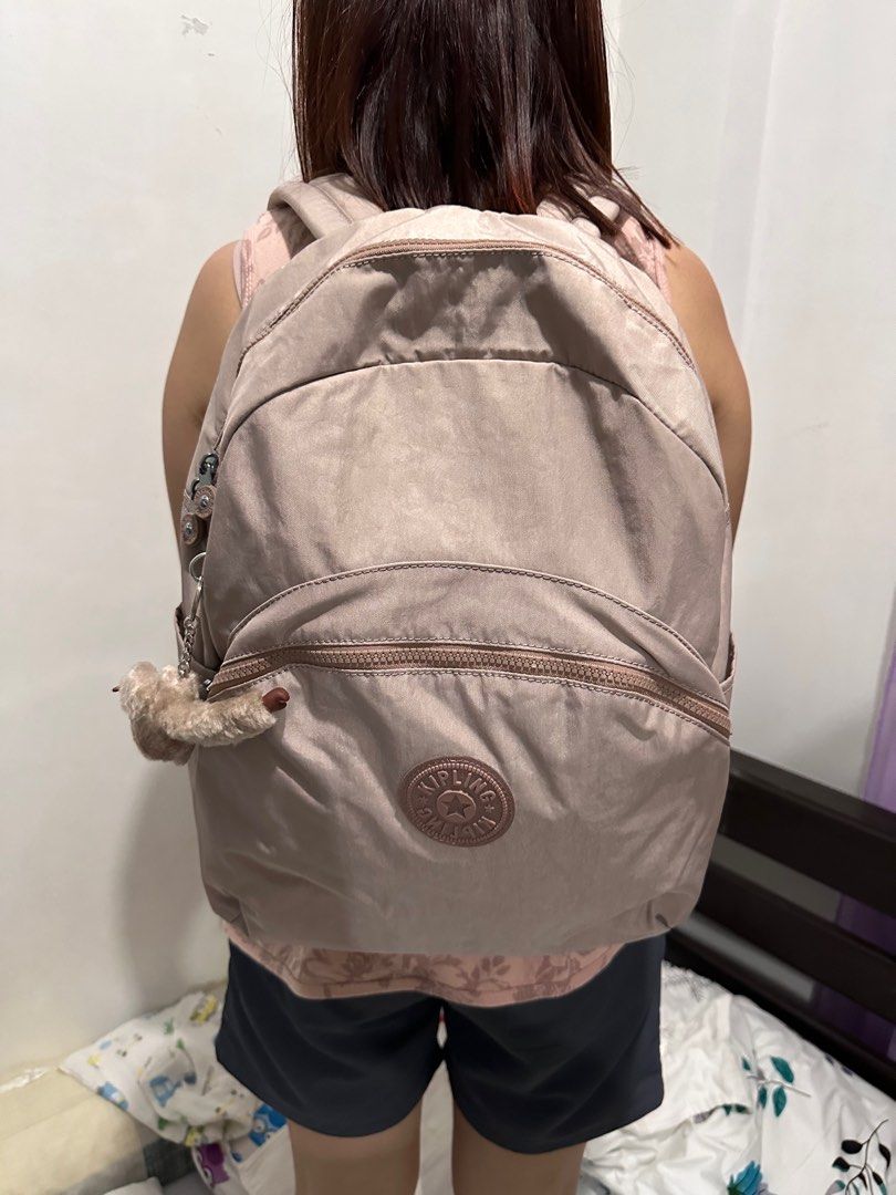 Chantria Large Backpack (Category: Backpacks) located in Naguilian. Submitted by mariveld (Listing ID 1315340219, Image 3). Description: Brand New and Original Kipling Chantria L Backpack Dusty Taupe.
