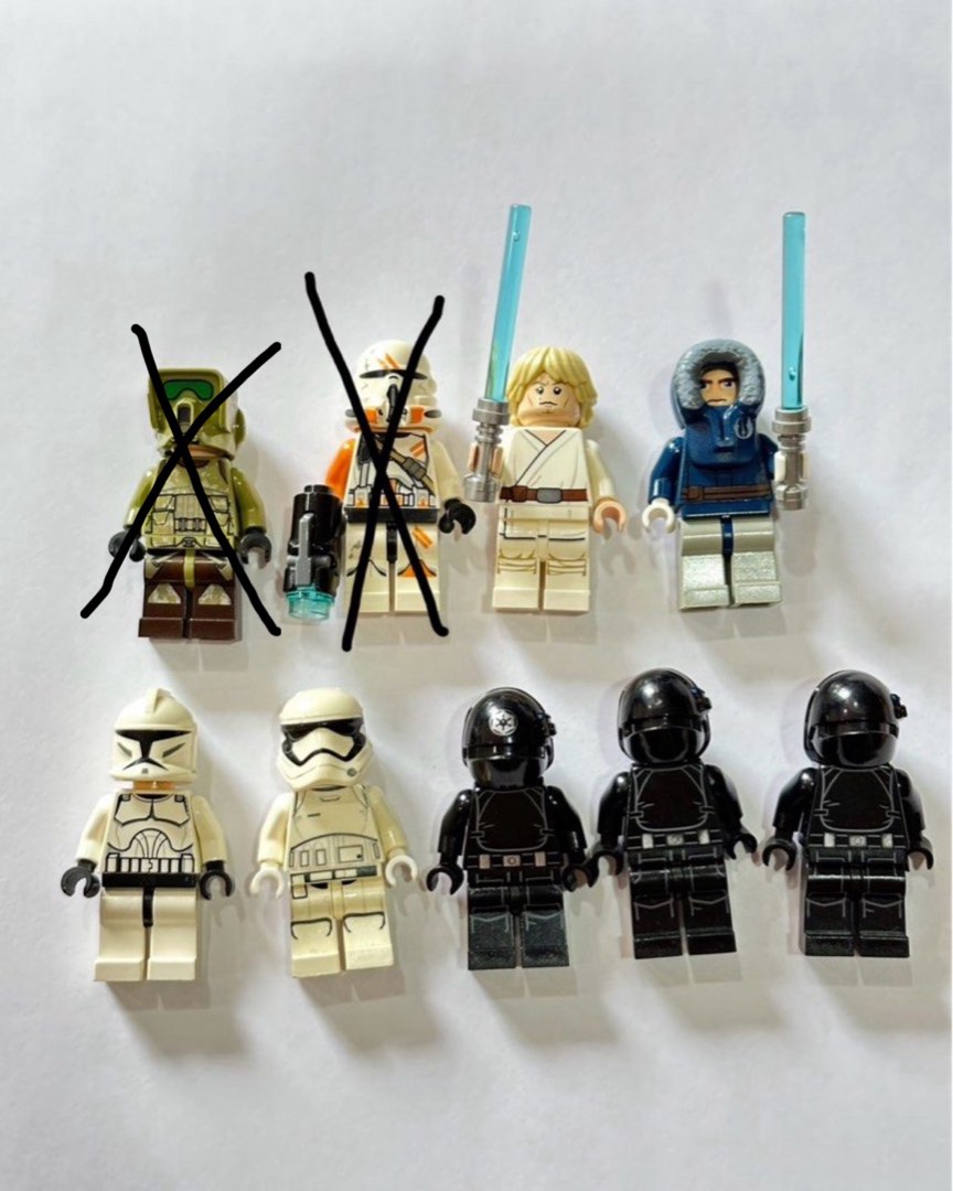 Cheap lego star wars minifigures clearance