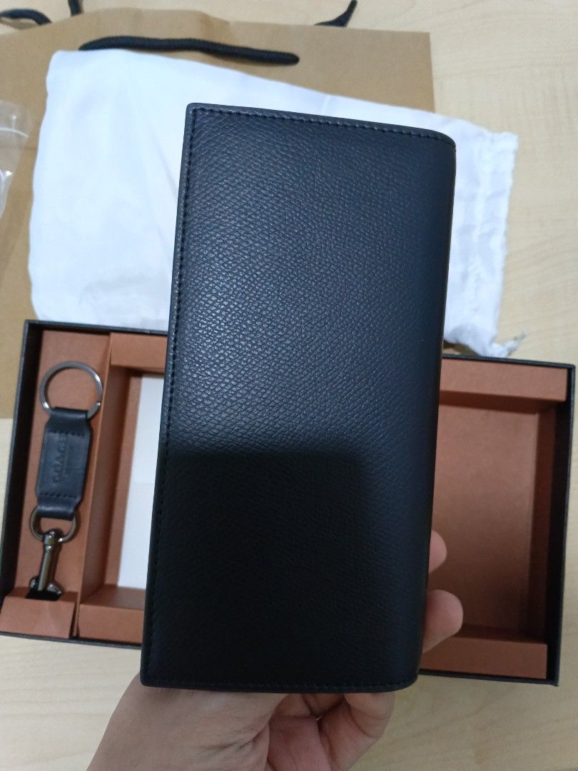 Coach men's wallets clearance discount