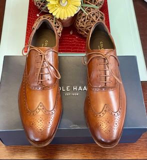 Cole haan henry grand short wingtip oxfords shop