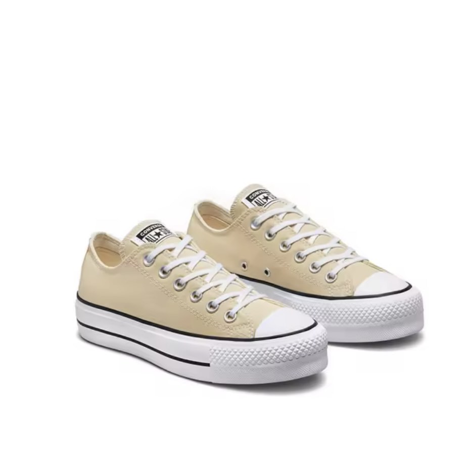 Converse Chuck Taylor All Star Lift Platform Canvas Low sneakers shoes Oat Milk A03542C Women s Fashion Footwear Sneakers on Carousell