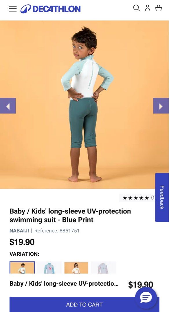 Decathlon Baby Swimsuit