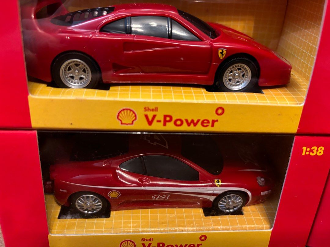 Kit Miniaturas Ferrari - Coleção (Shell V-Power Vrooom) - F1 - Fórmula
