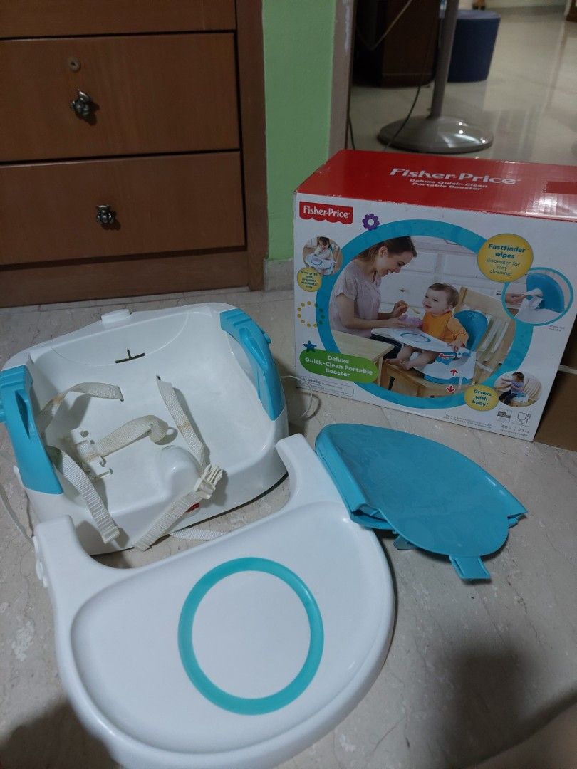 Fisher price quick clean portable booster online