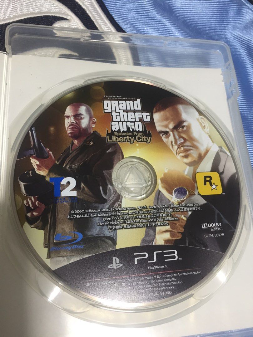 GTA Episodes from Liberty City PS3 (Category: PlayStation) located in Calauan. Submitted by randomthrift.ph (Listing ID 1315320314, Image 3). Description: As is Not been tested Second hand Galing japan surplus.