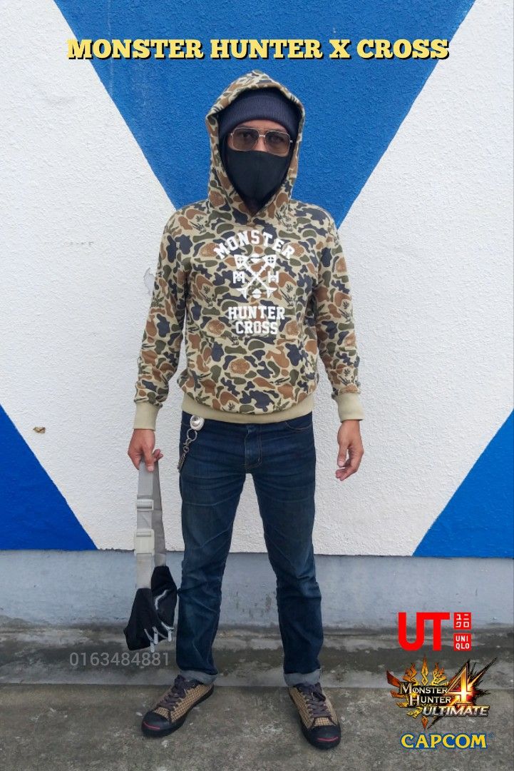 Uniqlo monster hunter hoodie best sale