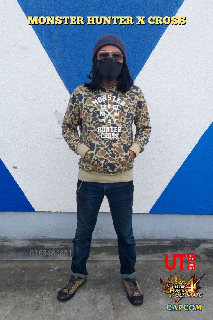 Uniqlo monster hunter hoodie cheap