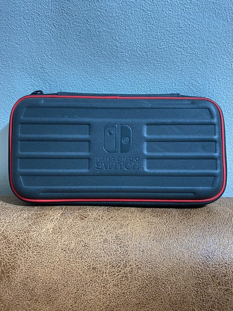 Hori Tough Pouch for Nintendo Switch Lite - Black Red, Video Gaming ...