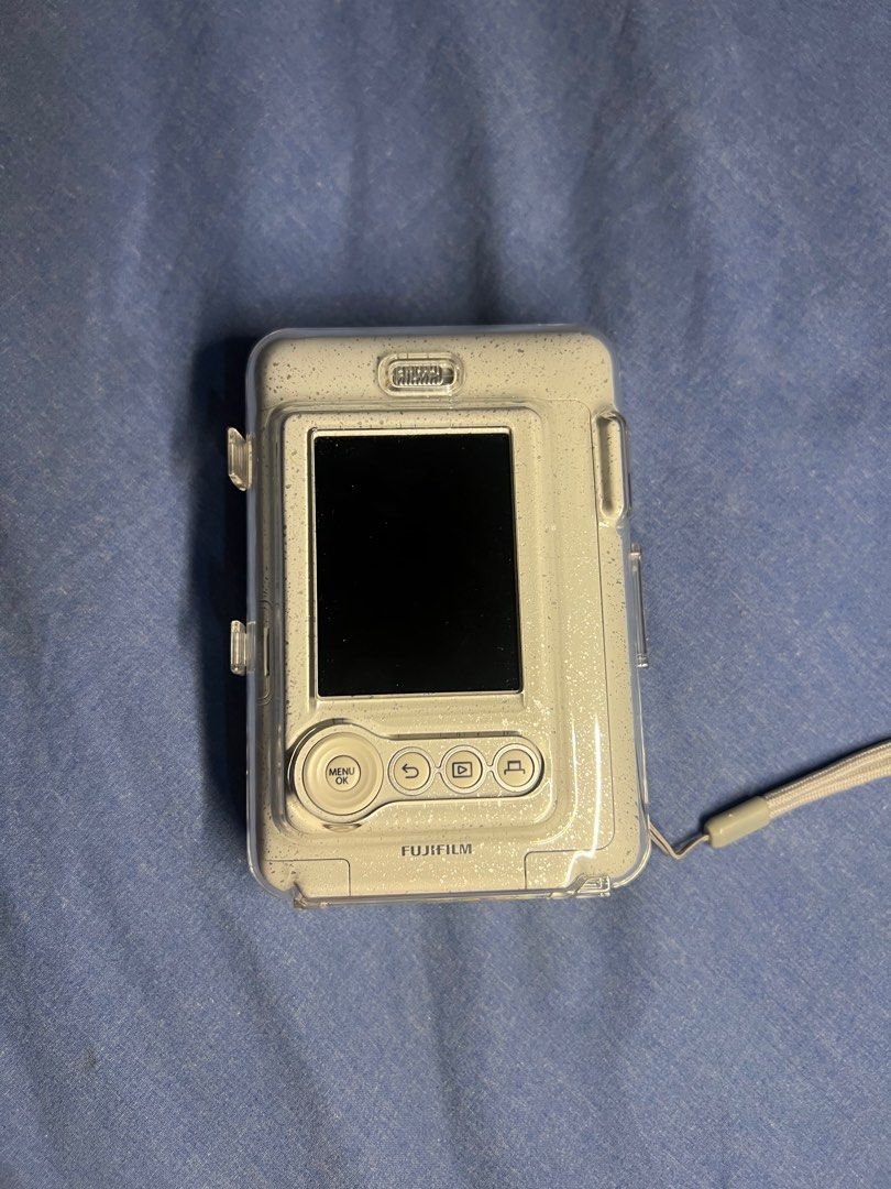 Instax MiniLiplay (Category: Cameras) located in Pasay City. Submitted by calliewears (Listing ID 1315462876, Image 2). Description: Lightly used Color: Stony white Including clear case Original box included RFS: di na nagagamit 5,000 last price .