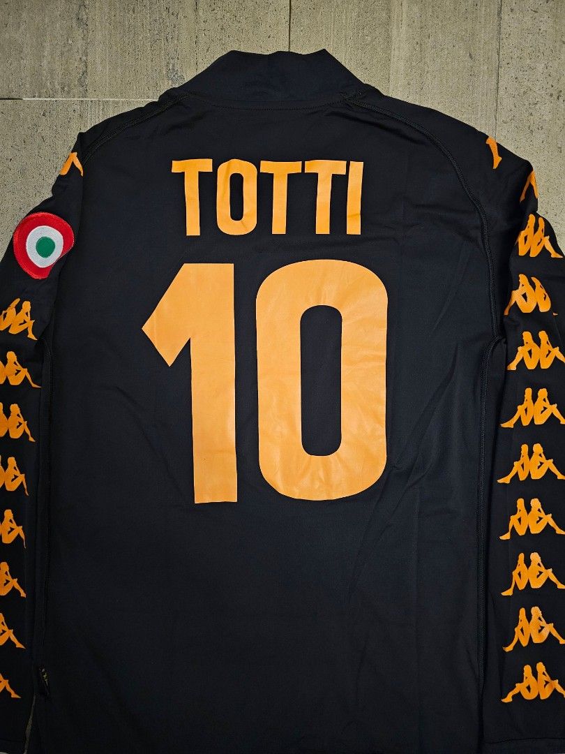 Jersey kappa as roma 2008/2009 long sleeve ls fransesco totti no