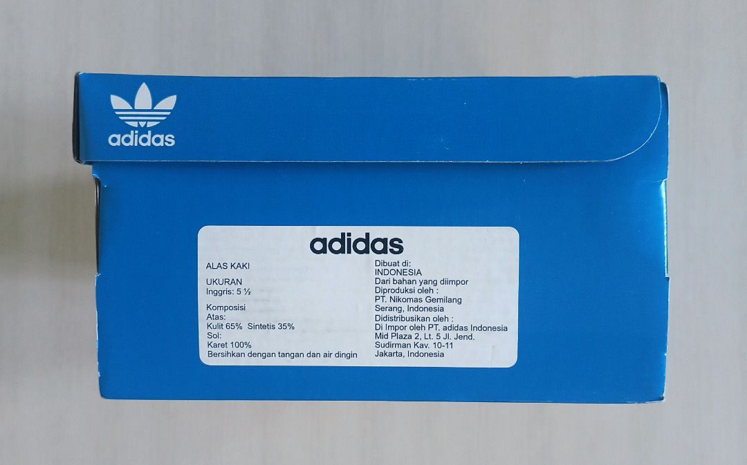 Kotak Sepatu ADIDAS Original Asli Preloved Box Only