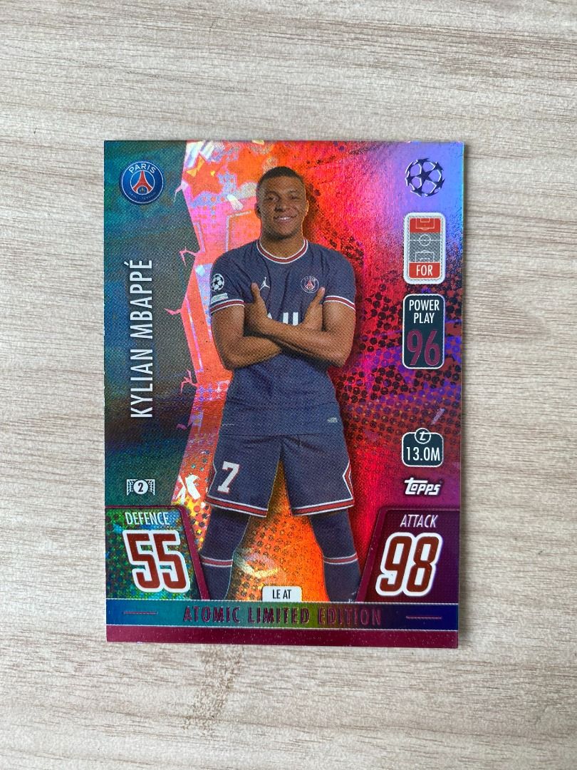 mbappe limited edition card Kylian Mbappe Limited Edition Card AXL