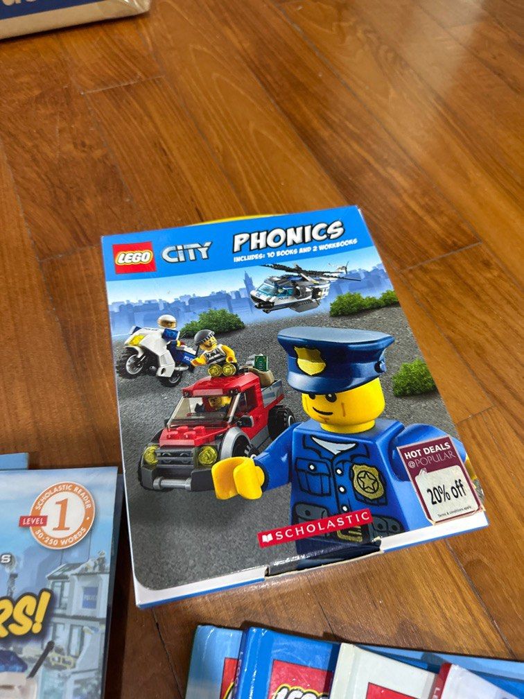 Lego city books box set clearance
