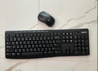 Logitech keyboard & mouse64093528754947110